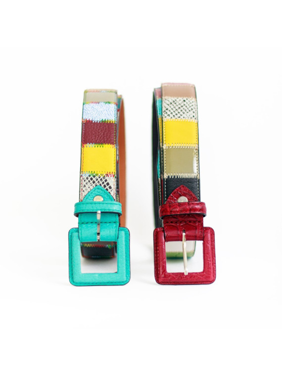 Ceinture avec des morceaux