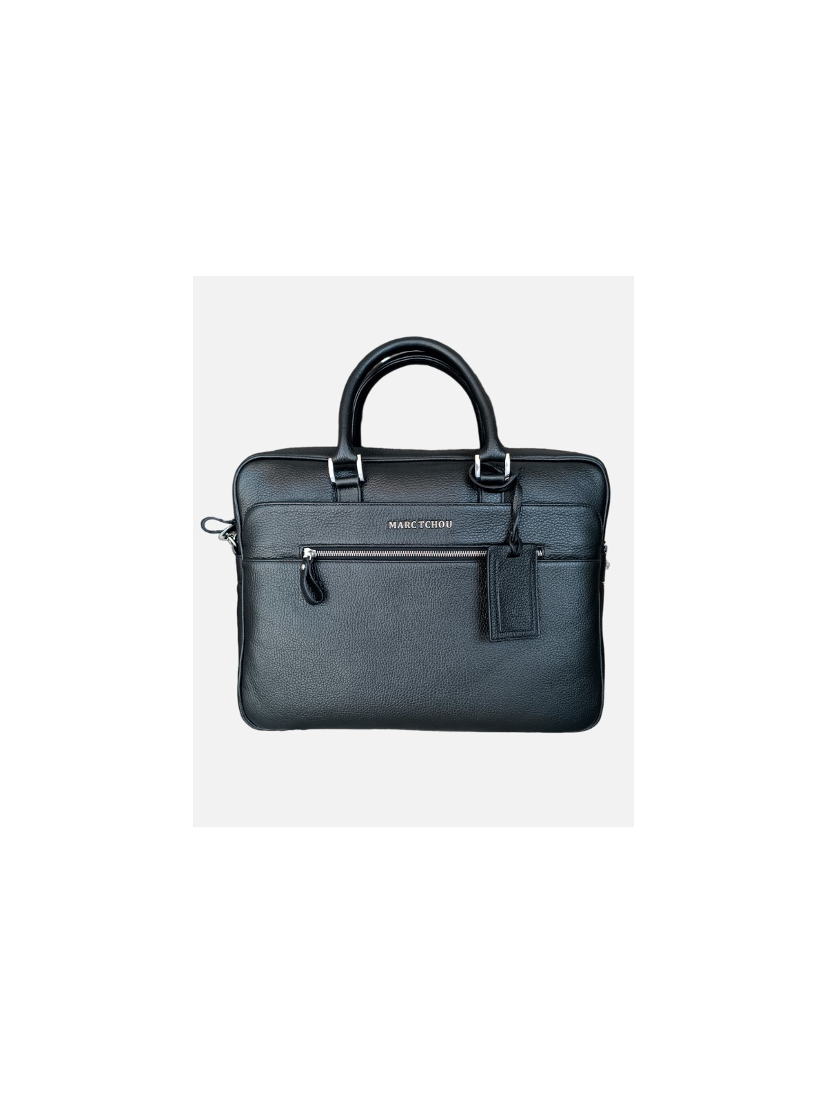 cartable en cuir veritable