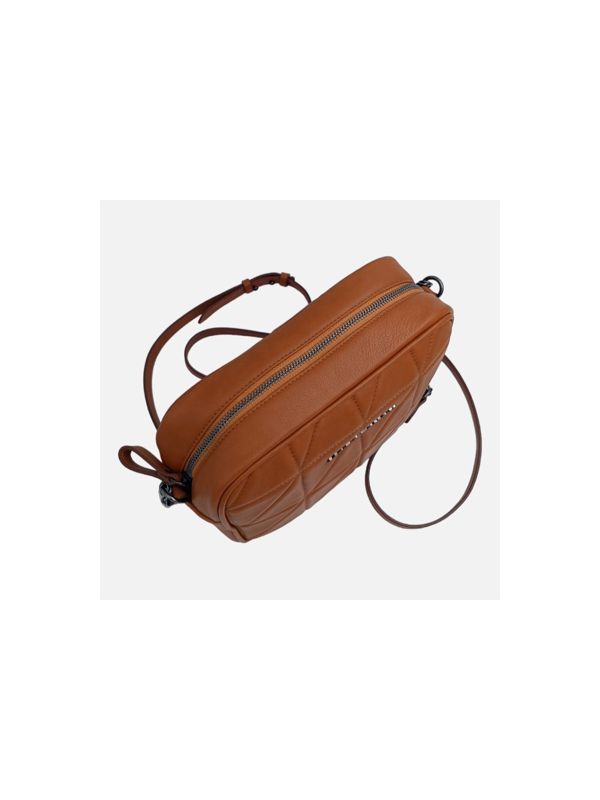 Sac en cuir matelassé