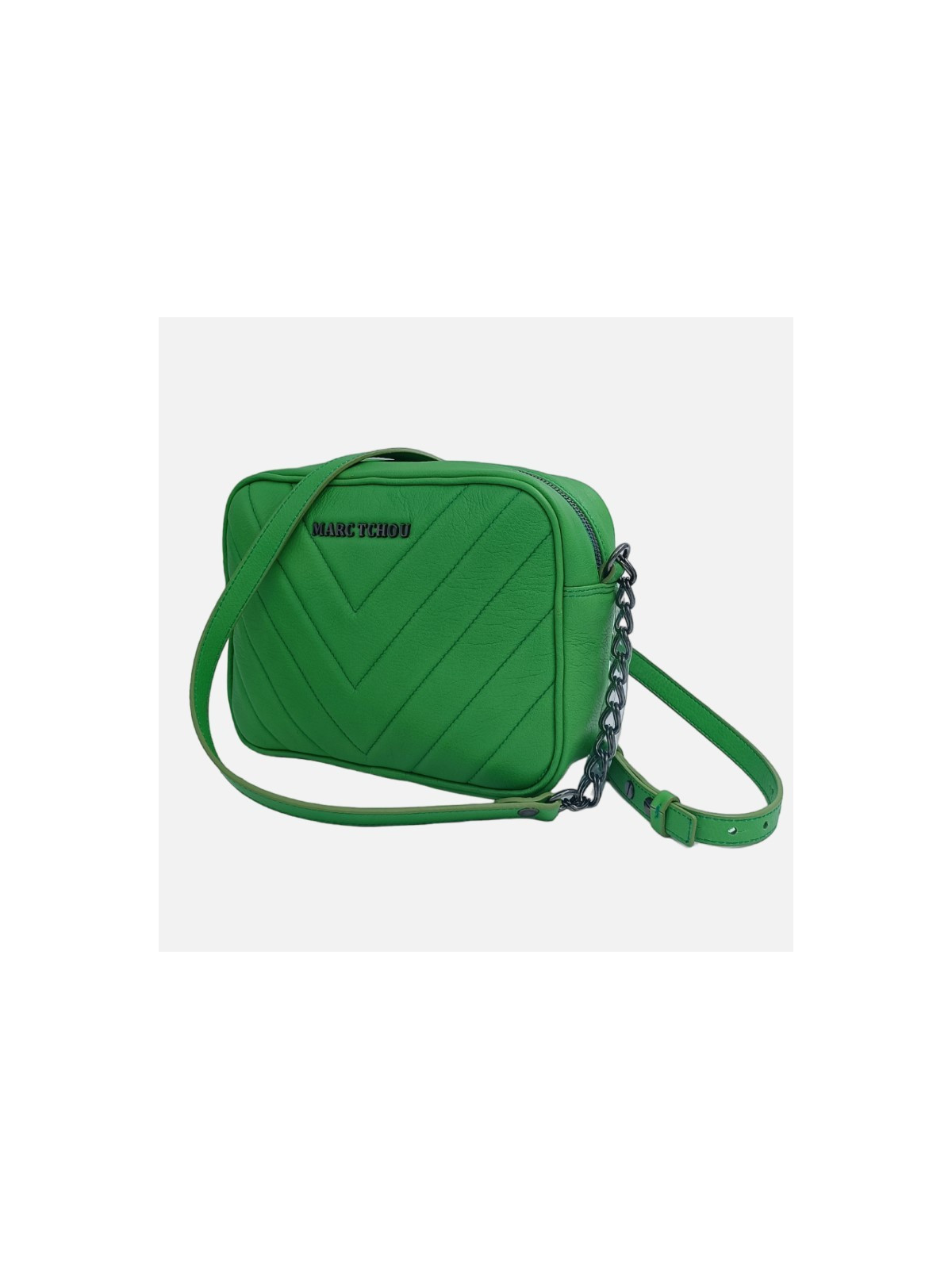 Sac en cuir matelassé