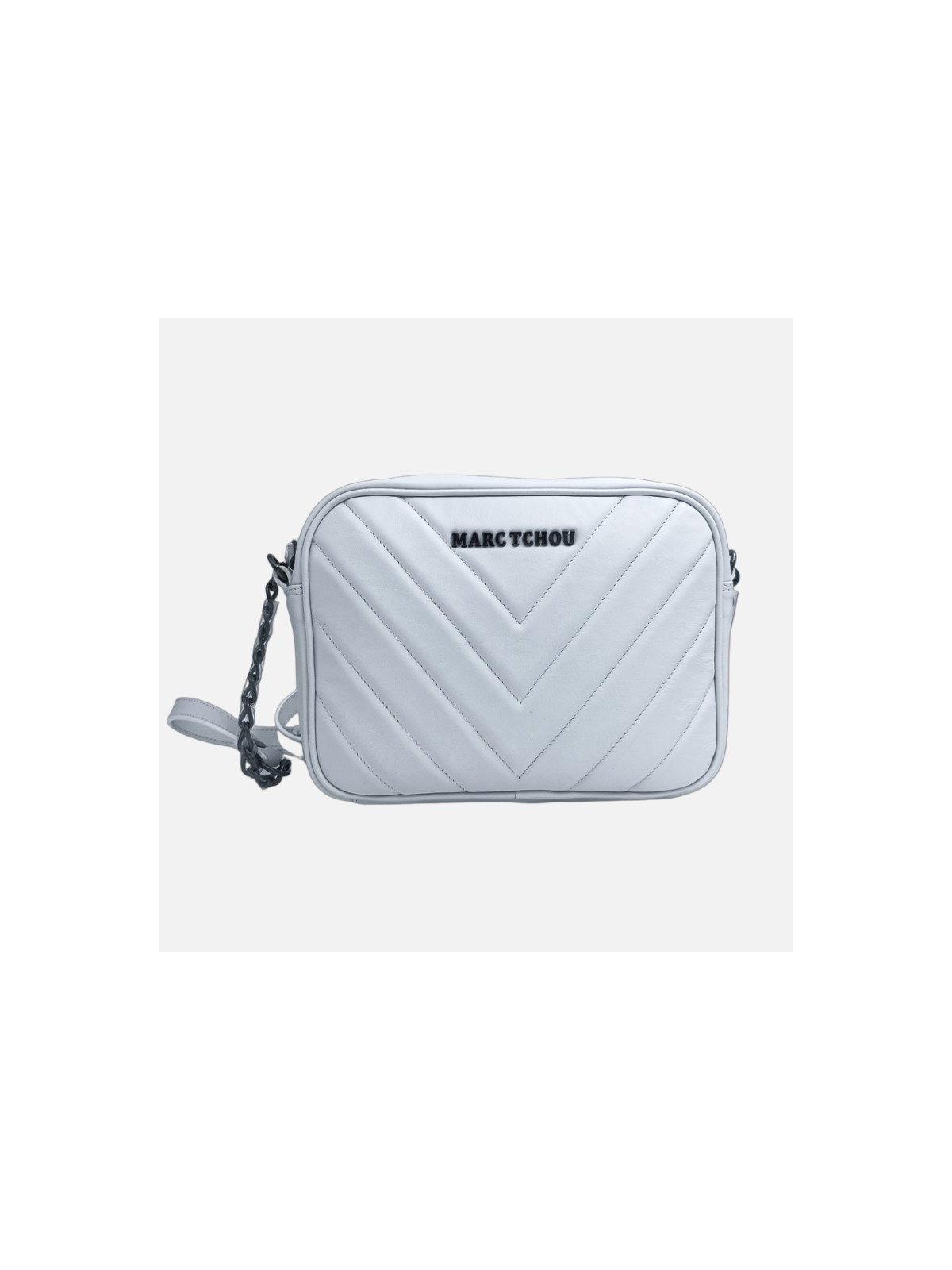 Sac en cuir matelassé