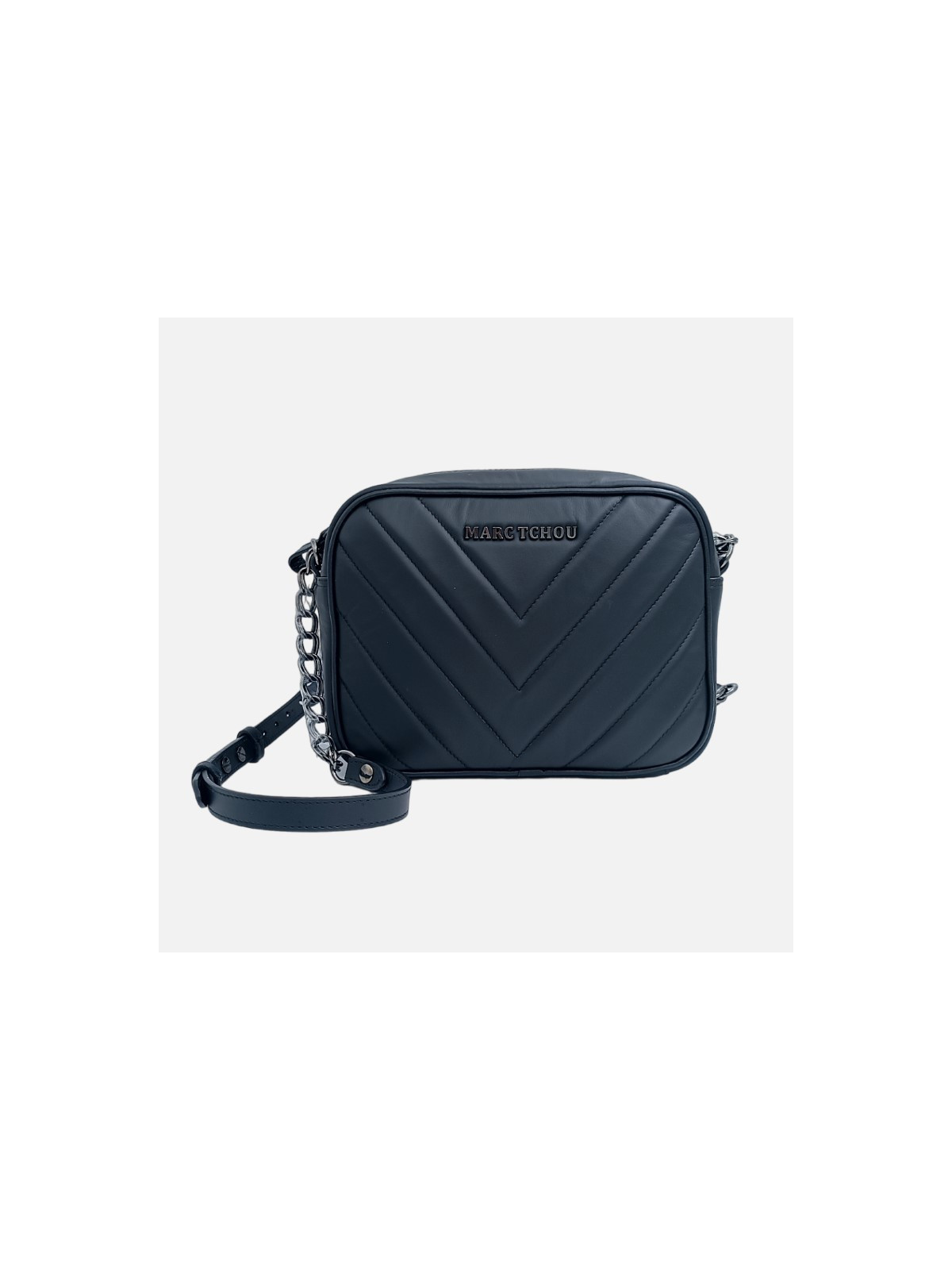 Sac en cuir matelassé