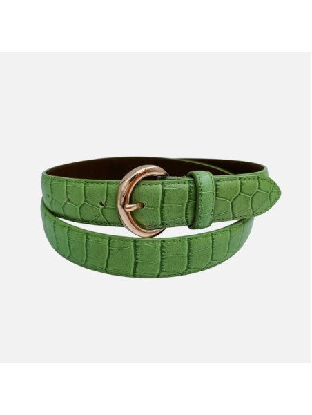 Une Ceinture Femme En Cuir