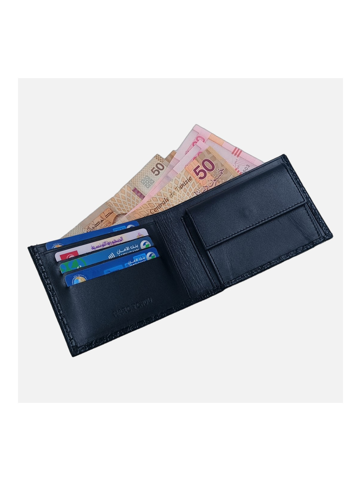 Porte feuilles homme en cuir