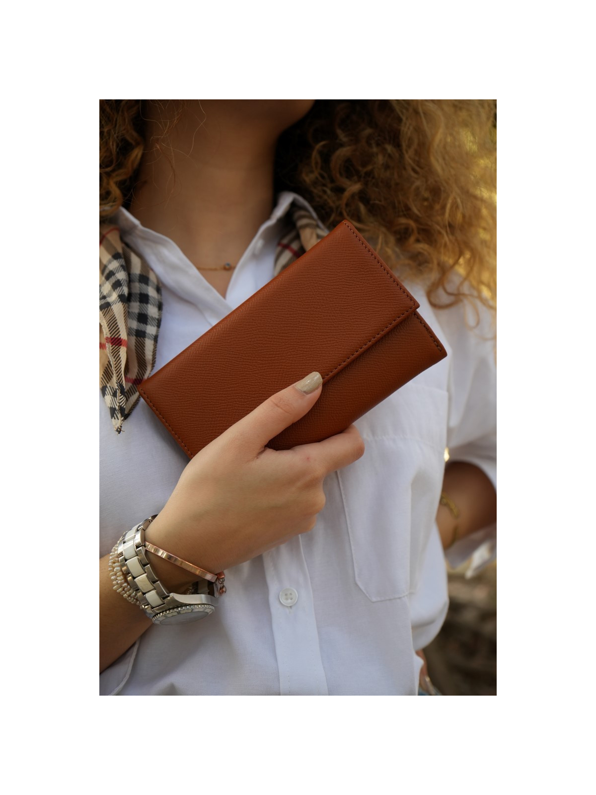 porte feuilles femme en cuir