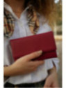 porte feuilles femme en cuir