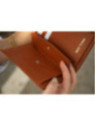 porte feuilles femme en cuir